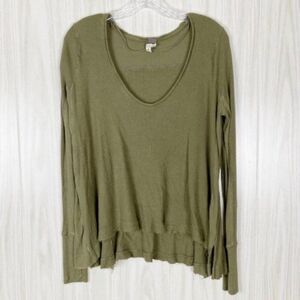 We The Free | Malibu Thermal In Olive Green XSmall